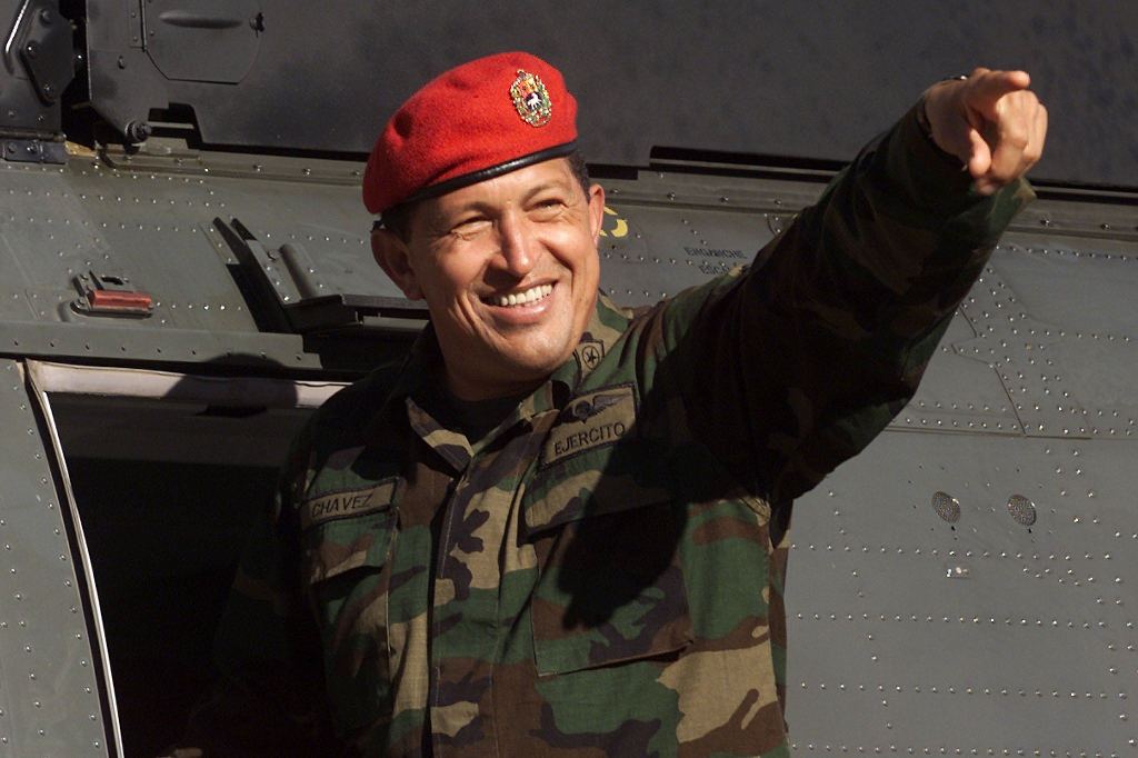 Former Venezuelan president Hugo Chavez (Reuters)