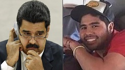 Venezuelan President Nicolás Maduro and Efraín Campo Flores