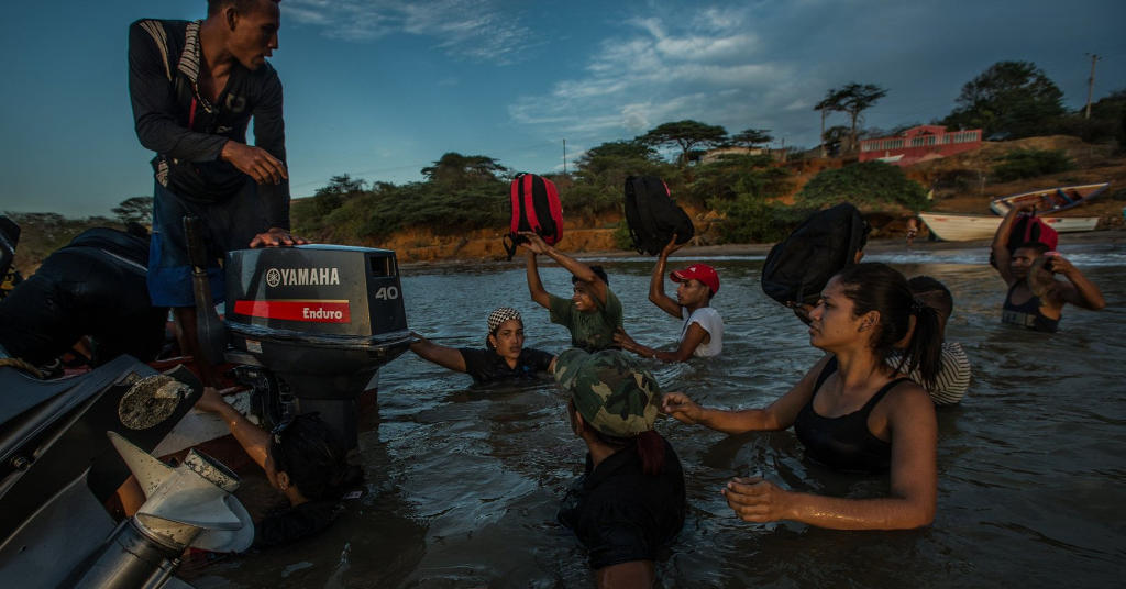  Hungry Venezuelans Flee in Boats to Escape Economic Collapse. Well over 150,000 people have fled Venezuela in the last year alone, the most in more than a decade, scholars say, with the sea route posing special dangers. nytimes.com