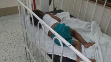 The mother of the child said he was the youngest of six children. (La razón)